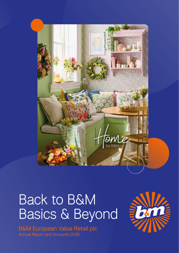 Miniature B&M European Value Retail Rapport annuel 2026