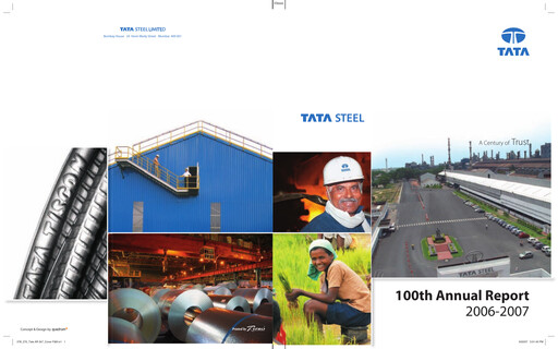 Thumbnail Tata Steel Annual Report 2006-2007