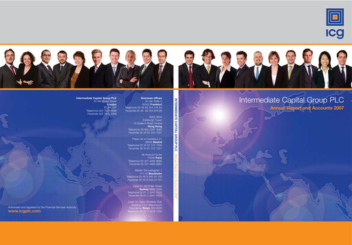 Thumbnail Intermediate Capital Group (ICG) Annual Report 2007