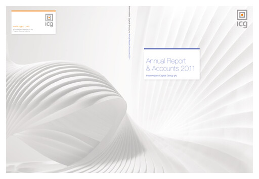 Thumbnail Intermediate Capital Group (ICG) Annual Report 2011