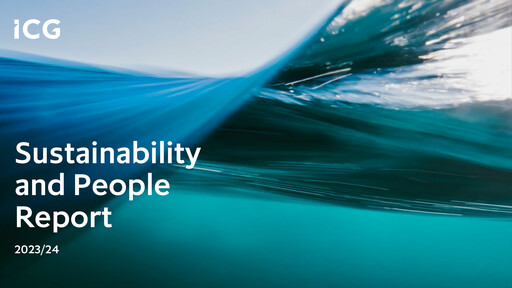 Thumbnail Intermediate Capital Group (ICG) Sustainability Report 2023-2024