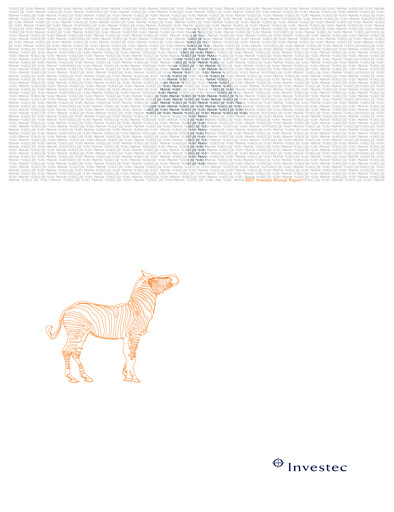 Thumbnail Investec Annual Report 2007
