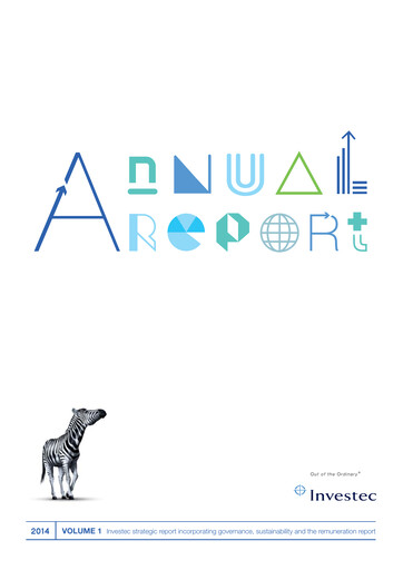 Thumbnail Investec Annual Report 2014