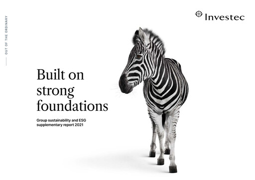 Thumbnail Investec Sustainability Report 2021