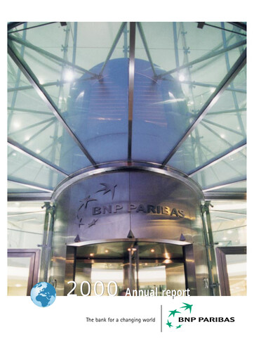 Thumbnail BNP Paribas Annual Report 2000
