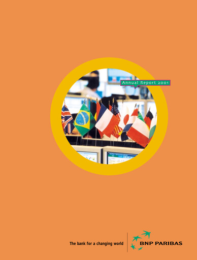 Thumbnail BNP Paribas Annual Report 2001