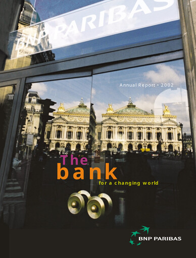 Thumbnail BNP Paribas Annual Report 2002