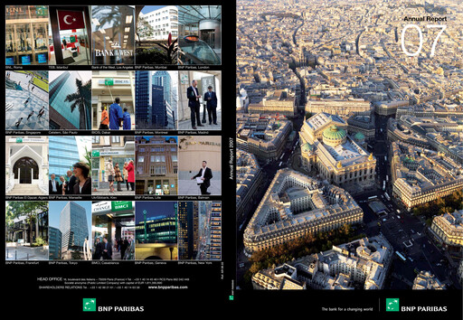 Thumbnail BNP Paribas Annual Report 2007