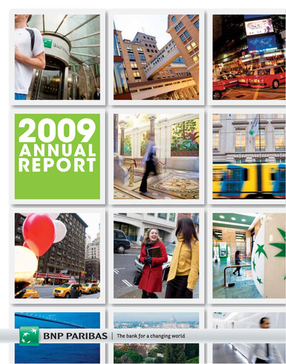 Thumbnail BNP Paribas Annual Report 2009