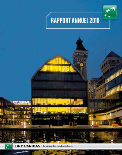 Thumbnail BNP Paribas Annual Report 2010