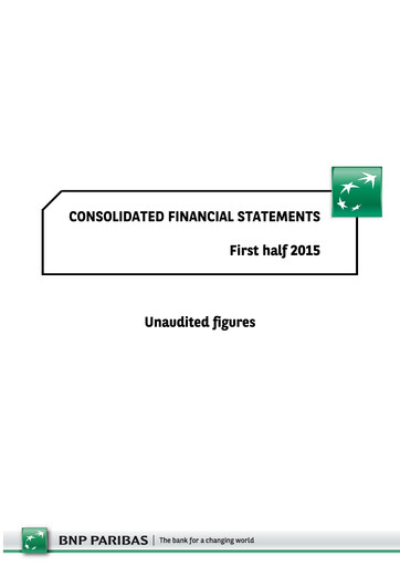 Thumbnail BNP Paribas Half-year Report 2015-h1