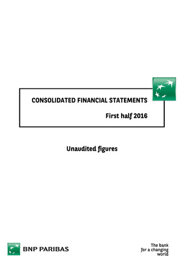 Thumbnail BNP Paribas Half-year Report 2016-h1