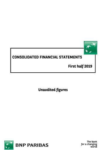 Thumbnail BNP Paribas Half-year Report 2019-h1