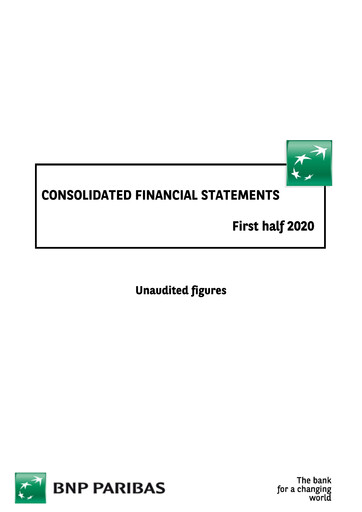 Thumbnail BNP Paribas Half-year Report 2020-h1