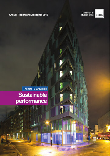 Thumbnail Unite Group (Unite Students) Annual Report 2012