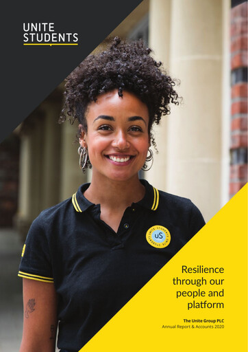 Thumbnail Unite Group (Unite Students) Annual Report 2020