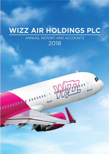 Vorschaubild Wizz Air Jahresbericht 2018