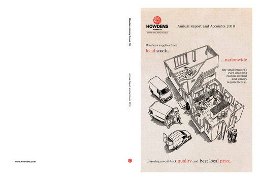 Miniature Howden Joinery Rapport annuel 2010