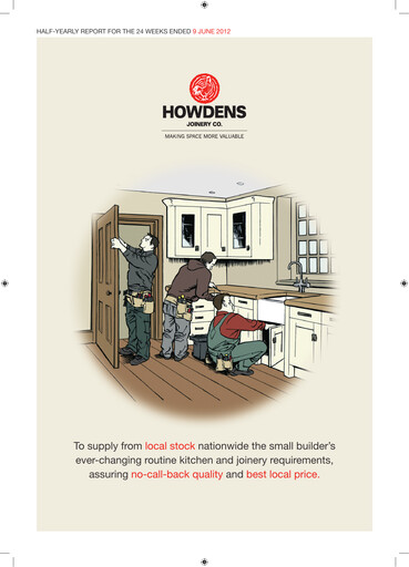 Thumbnail Howden Joinery Half-year Report 2012-h1
