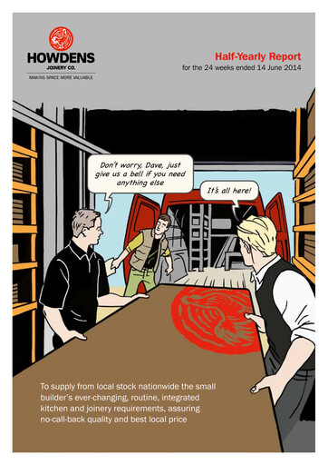 Thumbnail Howden Joinery Half-year Report 2014-h1