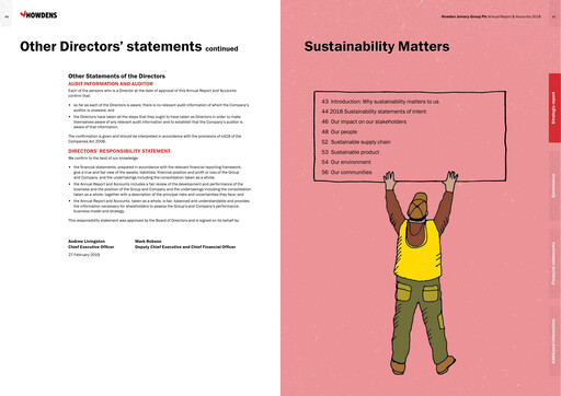 Vorschaubild Howden Joinery Nachhaltigkeitsbericht 2018