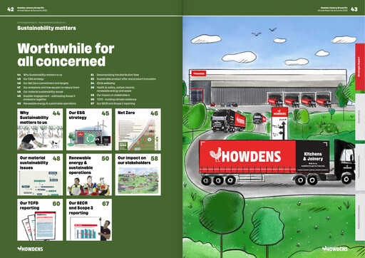 Vorschaubild Howden Joinery Nachhaltigkeitsbericht 2023