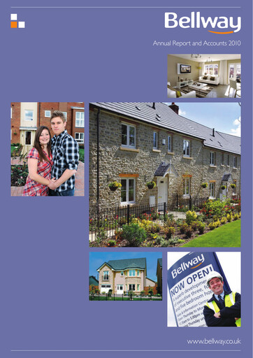 Thumbnail Bellway Annual Report 2010