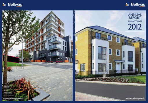 Thumbnail Bellway Annual Report 2012