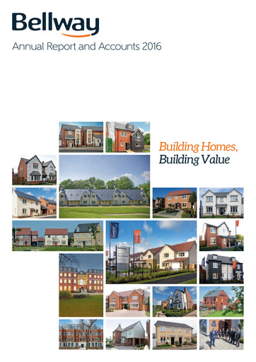 Thumbnail Bellway Annual Report 2016