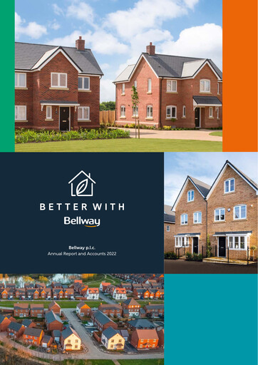 Thumbnail Bellway Annual Report 2022
