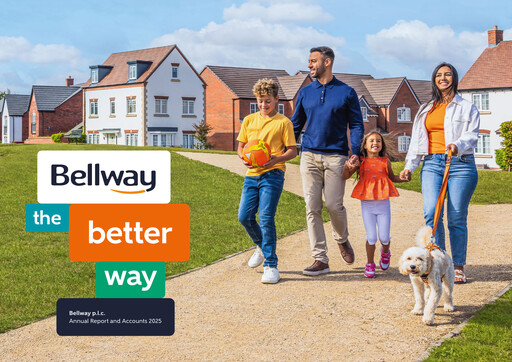 Thumbnail Bellway Annual Report 2025