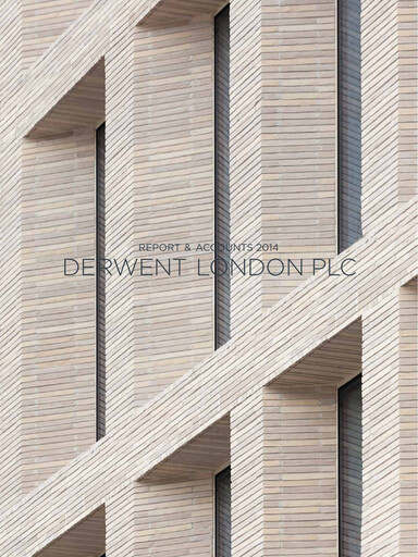 Thumbnail Derwent London Annual Report 2014