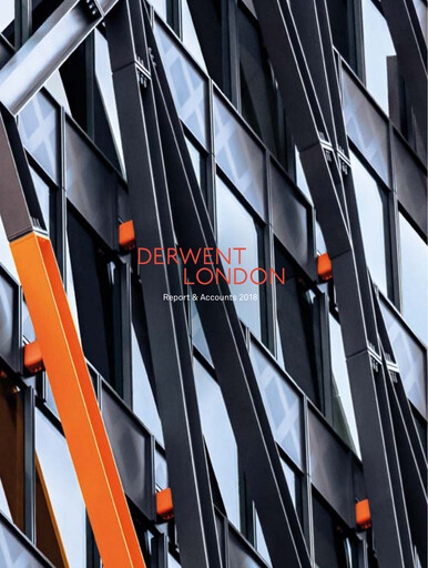 Thumbnail Derwent London Annual Report 2018