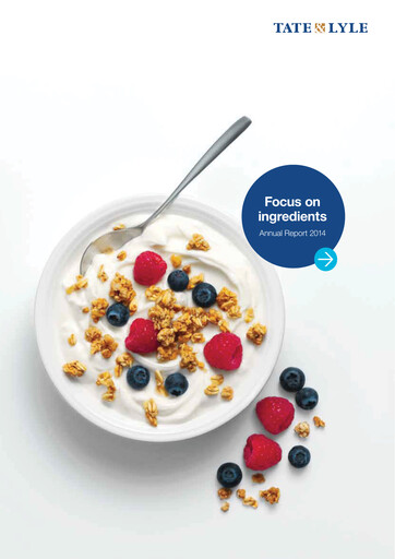 Thumbnail Tate & Lyle Annual Report 2014