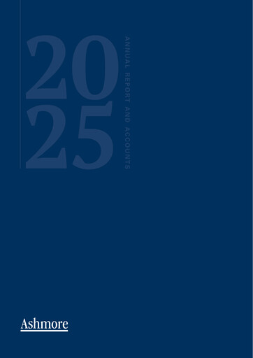 Thumbnail Ashmore Group Annual Report 2025