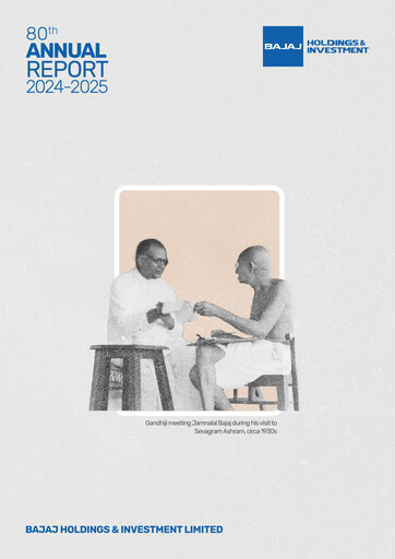 Thumbnail Bajaj Holdings & Investment Annual Report 2025
