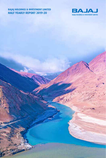 Thumbnail Bajaj Holdings & Investment Half-year Report 2019-h1