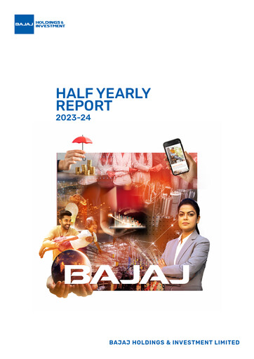 Thumbnail Bajaj Holdings & Investment Half-year Report 2023-h1