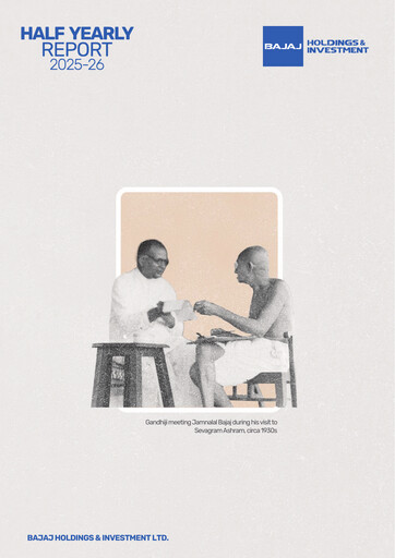 Thumbnail Bajaj Holdings & Investment Half-year Report 2025-h1