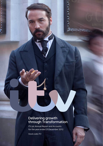 Miniature ITV plc Rapport annuel 2012
