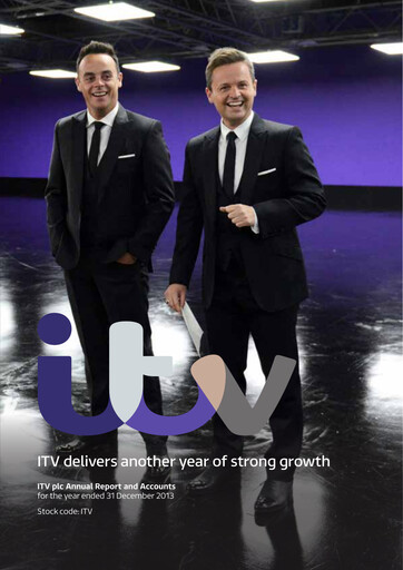 Miniature ITV plc Rapport annuel 2013