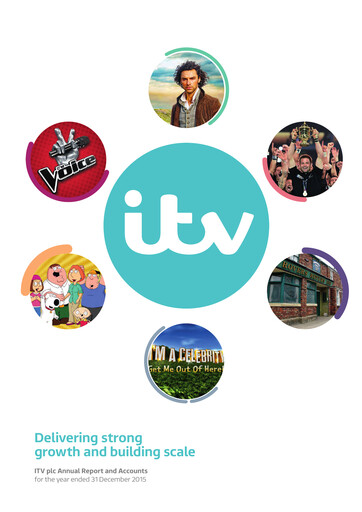 Miniature ITV plc Rapport annuel 2015