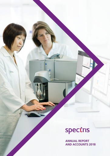 Thumbnail Spectris Annual Report 2018