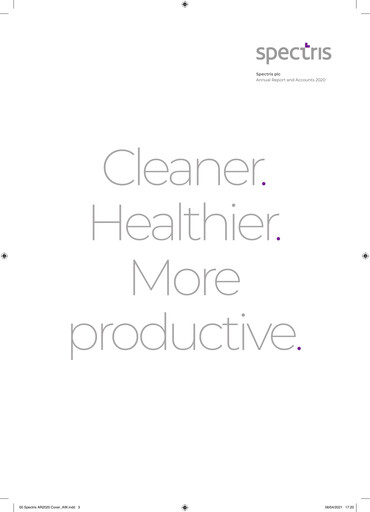 Thumbnail Spectris Annual Report 2020