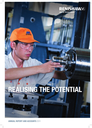 Thumbnail Renishaw Annual Report 2011