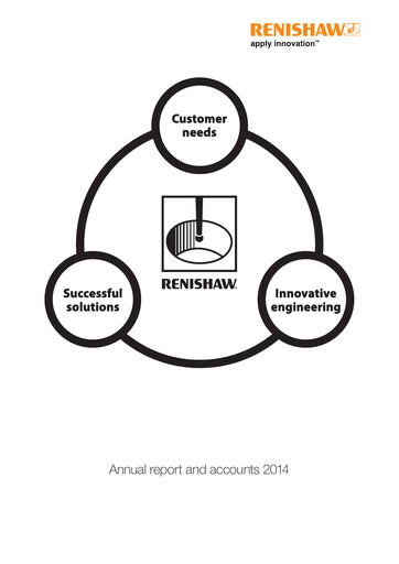Thumbnail Renishaw Annual Report 2014