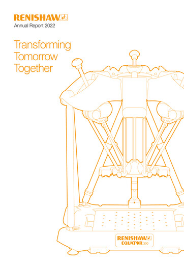 Thumbnail Renishaw Annual Report 2022