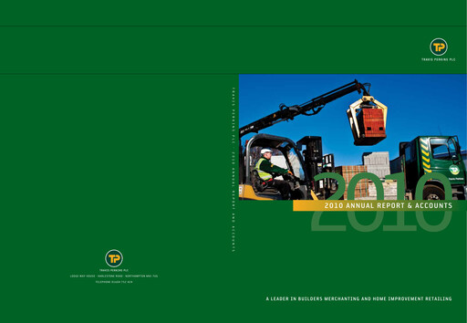 Thumbnail Travis Perkins Annual Report 2010