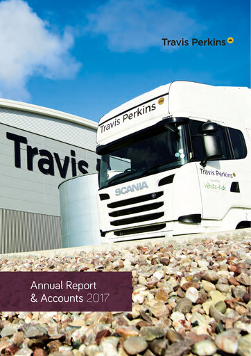Thumbnail Travis Perkins Annual Report 2017