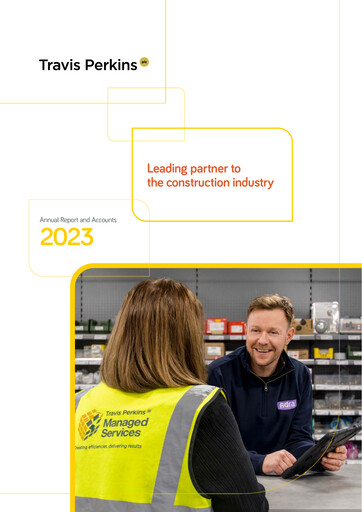 Thumbnail Travis Perkins Annual Report 2023